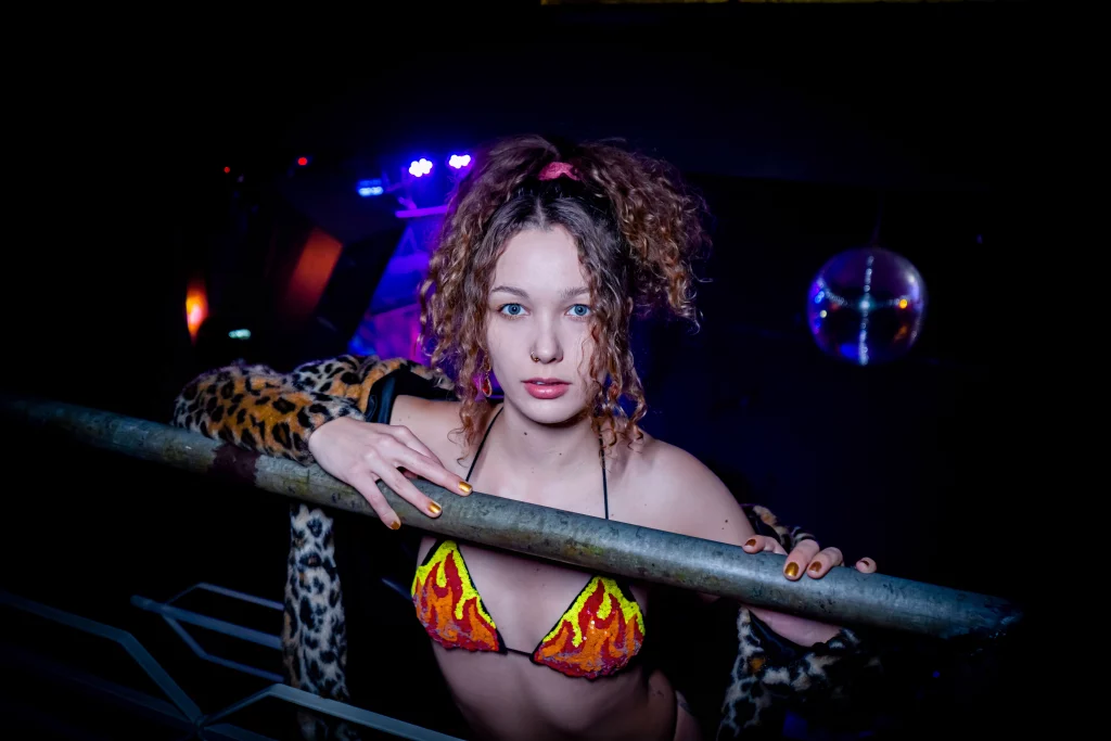 maniaclina auf der Kinky Guide Party